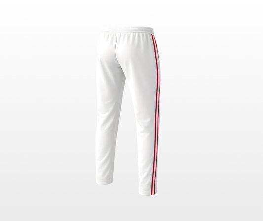Cricket White Trouser – Heritage Stripe
