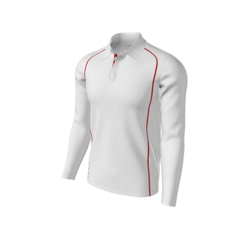 Cricket White FS Whites Full Sleeve T Shirt. (x 2)