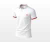 Cricket Whites Tipped Polo - Half Sleeve