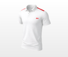Cricket Whites Shoulder Panel Polo - Half Sleeve