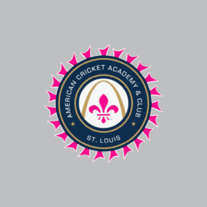 American Cricket Academy and Clubs (St. Louis) logo, representing a premier cricket academy dedicated to training and developing players of all ages. Partnered with ONFIELD for high-quality custom cricket jerseys, cricket uniforms, and professional training kits designed for aspiring cricketers.