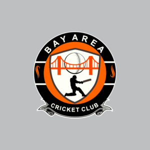 Bay Area Cricket Club logo, representing a premier cricket organization dedicated to fostering talent and promoting the sport in the Bay Area. Partnered with ONFIELD for high-quality custom cricket jerseys, cricket uniforms, and professional training kits designed for competitive players.