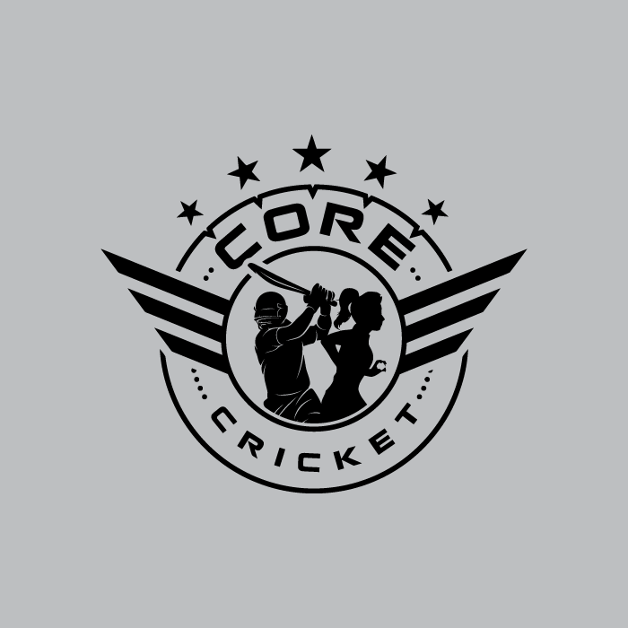 Core Cricket logo, representing a trusted cricket brand partnered with ONFIELD for high-quality custom cricket jerseys, cricket uniforms, and professional training kits designed for players and teams.