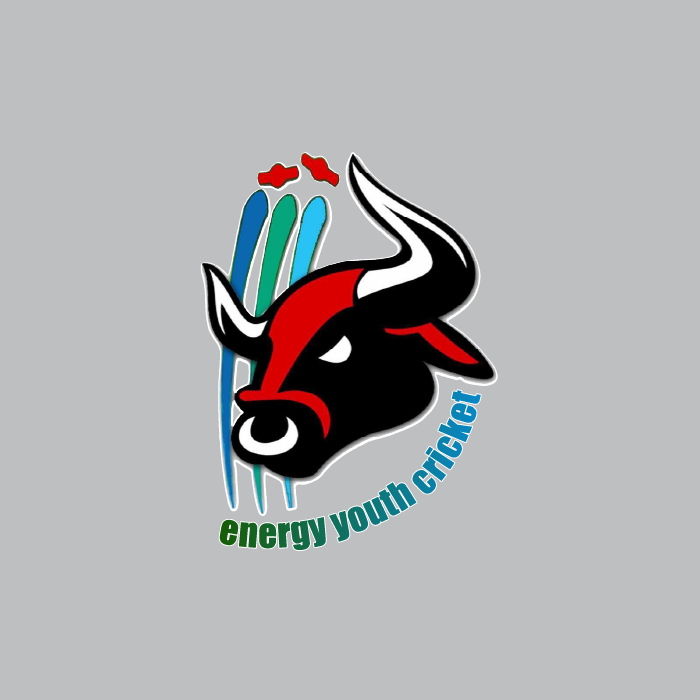 Energy Youth Cricket (EYC) logo, representing a dynamic youth cricket organization partnered with ONFIELD for custom cricket jerseys, cricket uniforms, and training kits designed to support young athletes in the sport.