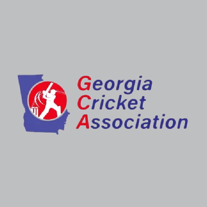 Georgia Cricket Association (GCA) logo, representing a leading cricket organization dedicated to promoting and growing the sport across Georgia. Partnered with ONFIELD for high-quality custom cricket jerseys, cricket uniforms, and professional training kits designed for competitive and community players.