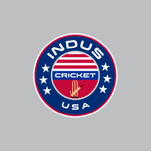 Indus Cricket USA logo, representing a dynamic cricket organization partnered with ONFIELD for high-quality custom cricket jerseys, cricket uniforms, and professional training kits designed to elevate player performance.