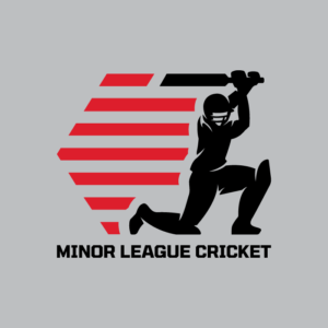 Minor League Cricket (MLC) logo, representing a leading competitive cricket league partnered with ONFIELD for premium custom cricket jerseys, cricket uniforms, and professional training kits tailored for elite players.