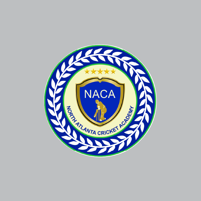 North Atlanta Cricket Academy logo, representing a dedicated cricket training institution focused on developing young and aspiring cricketers. Partnered with ONFIELD for high-quality custom cricket jerseys, cricket uniforms, and professional training kits designed for skill enhancement and performance.