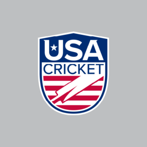 USA Cricket logo, representing the official governing body of cricket in the United States, partnered with ONFIELD for high-quality custom cricket jerseys, cricket uniforms, and professional training kits designed for elite and grassroots players.