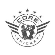 Core Cricket logo, representing a trusted cricket brand partnered with ONFIELD for high-quality custom cricket jerseys, cricket uniforms, and professional training kits designed for players and teams.